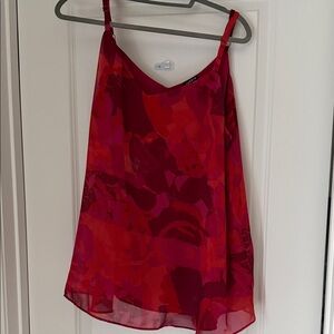 Torrid Vibrant Red and Pink Camisole